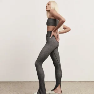 Store Aje ATHLETICA Split Hem Leggings 205 Herringbone Print