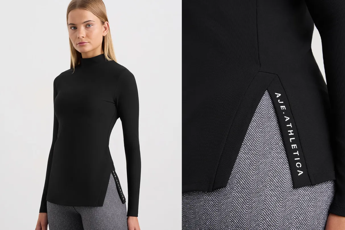split_hem_mock_top__13-1.webp Flash Sale Aje ATHLETICA Split Hem Mock Top 434 Black