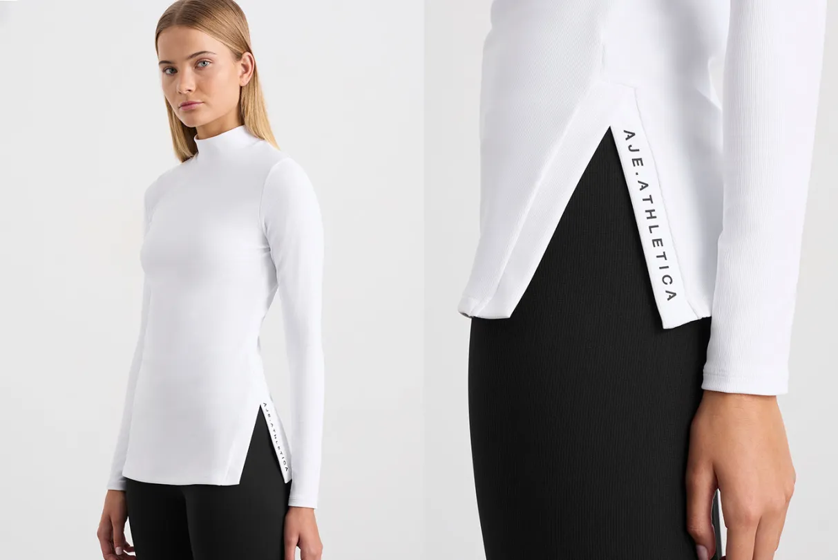 split_hem_mock_top__13.webp New Aje ATHLETICA Split Hem Mock Top 434 White
