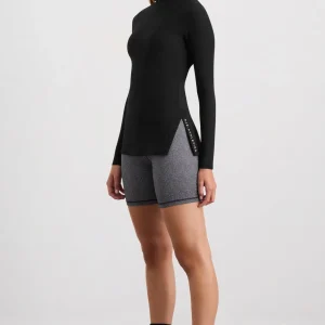 Flash Sale Aje ATHLETICA Split Hem Mock Top 434 Black