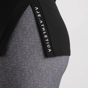 Flash Sale Aje ATHLETICA Split Hem Mock Top 434 Black