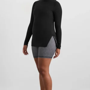 Flash Sale Aje ATHLETICA Split Hem Mock Top 434 Black