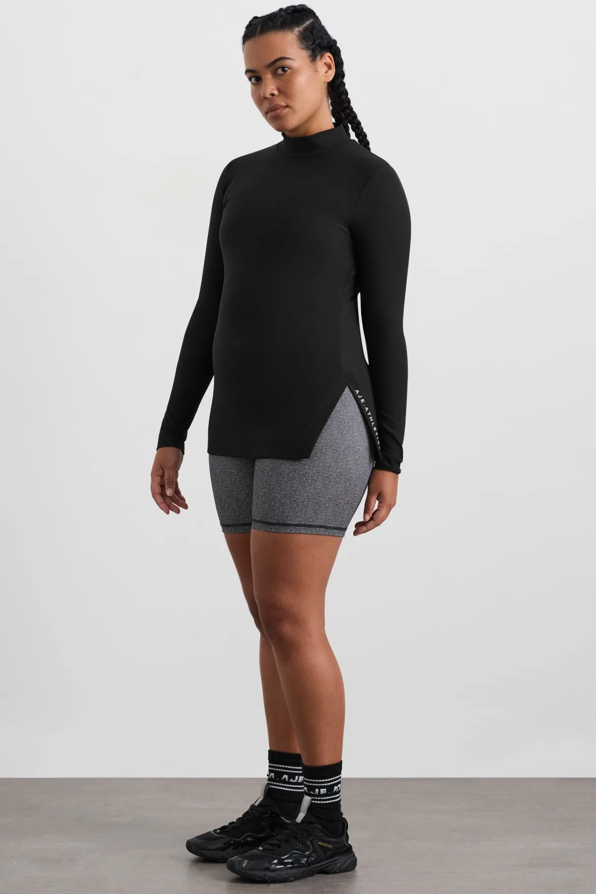 split_hem_mock_top__6-1.webp Flash Sale Aje ATHLETICA Split Hem Mock Top 434 Black