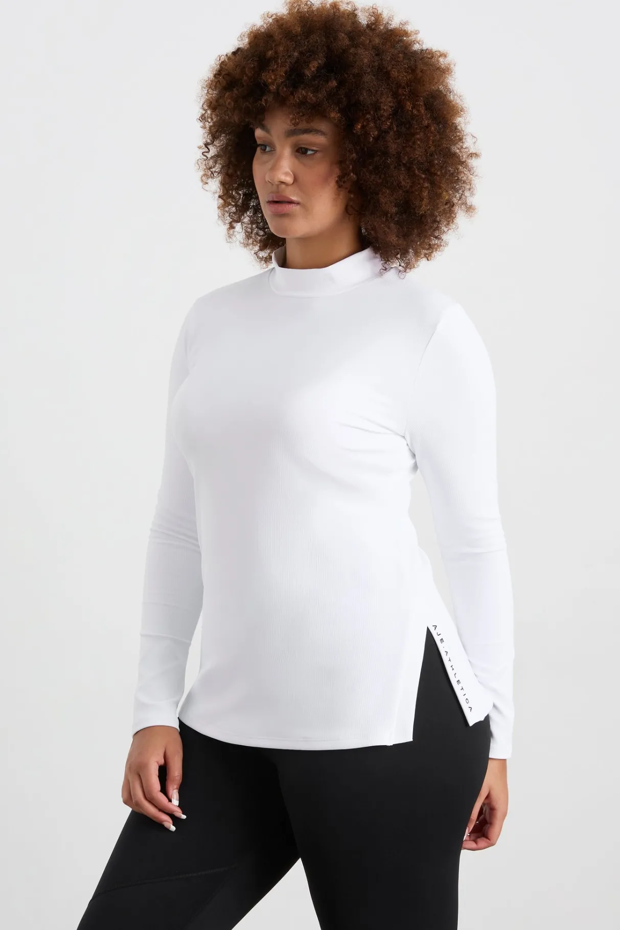 split_hem_mock_top__9.webp New Aje ATHLETICA Split Hem Mock Top 434 White