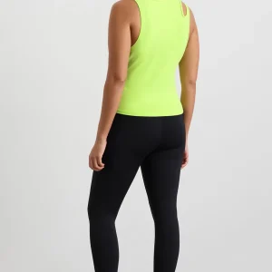 Outlet Aje ATHLETICA Split Strap Tank 147 Lime Green