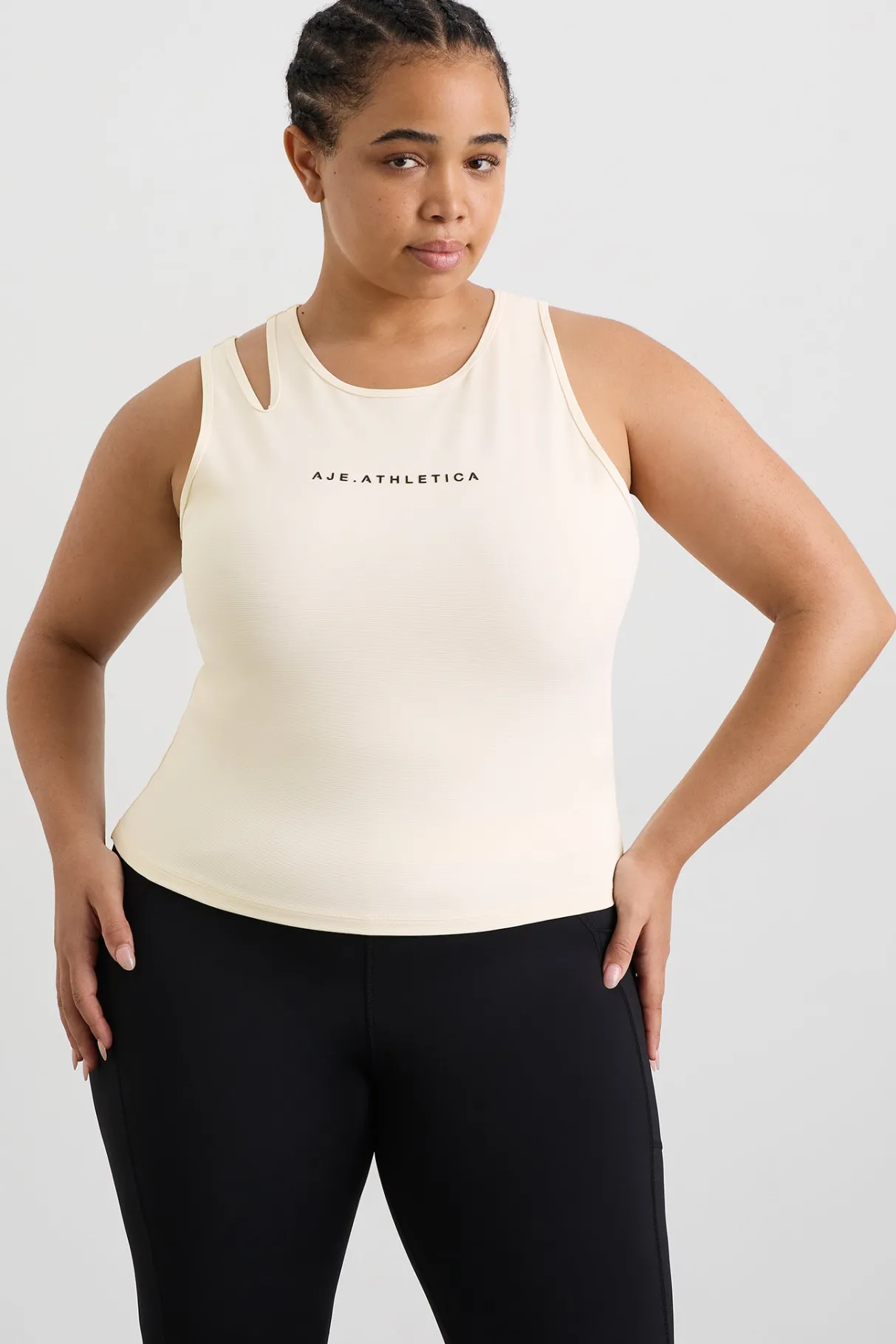 split_strap_tank__14-1.webp New Aje ATHLETICA Split Strap Tank 147 Limestone Beige