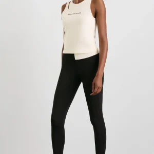 New Aje ATHLETICA Split Strap Tank 147 Limestone Beige