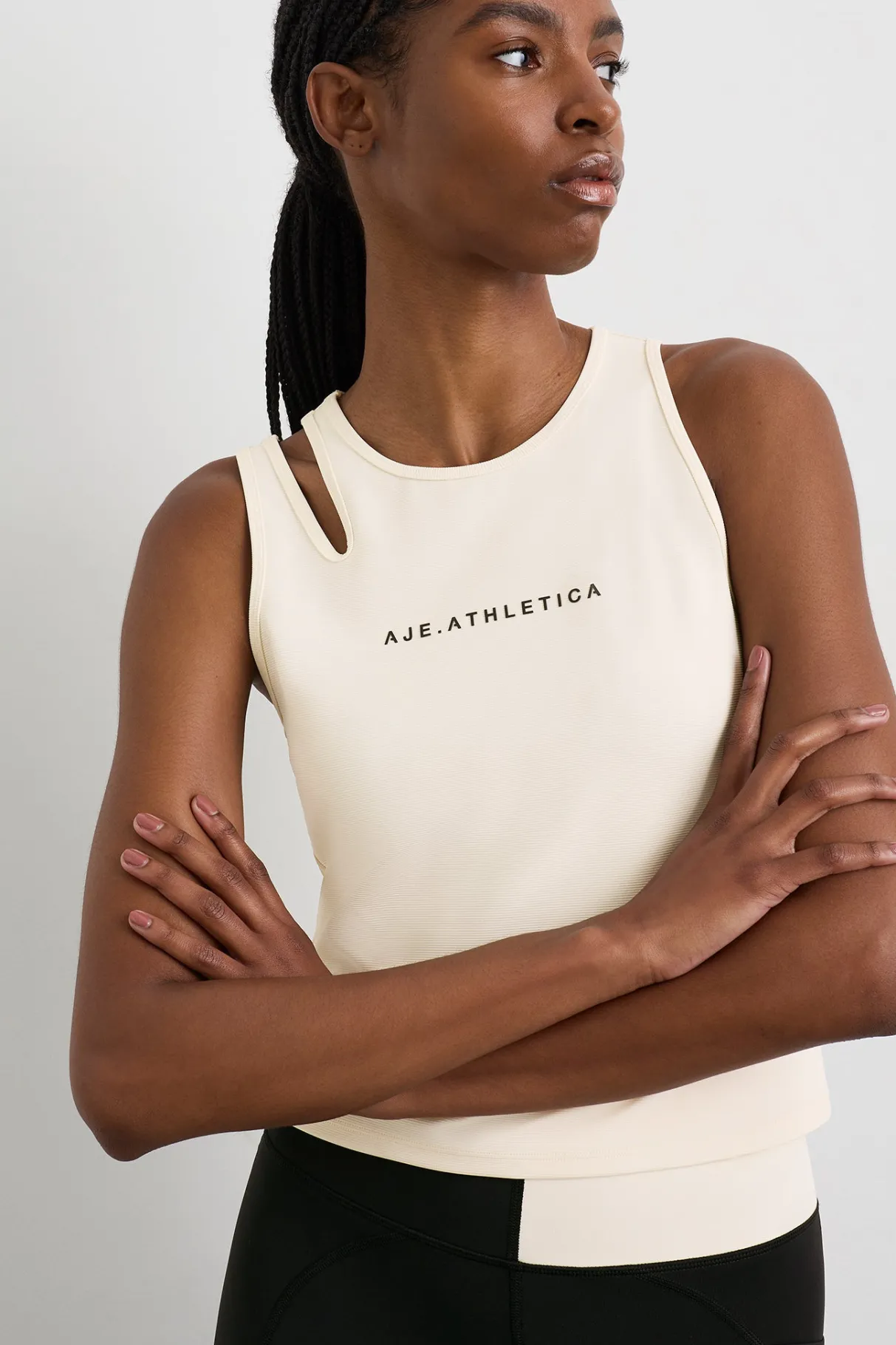 split_strap_tank__4-1.webp New Aje ATHLETICA Split Strap Tank 147 Limestone Beige