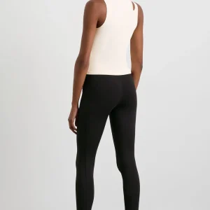 New Aje ATHLETICA Split Strap Tank 147 Limestone Beige