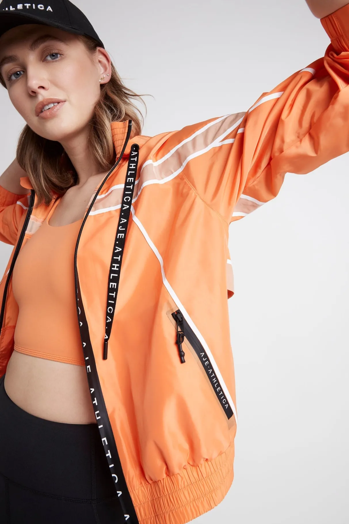 spray_jacket__3.webp Best Aje ATHLETICA Spray Jacket 707 Tangerine Orange
