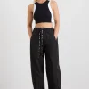 Shop Aje ATHLETICA Spray Pants 505 Black
