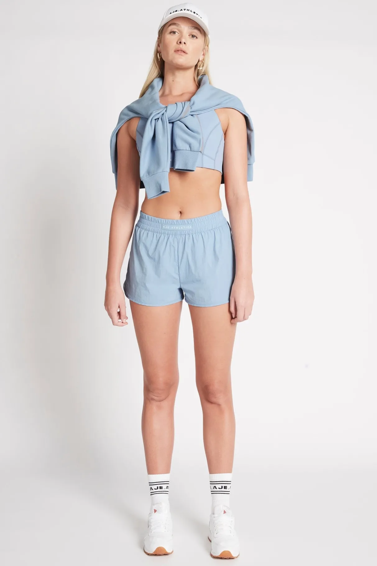 spray_running_short__4.webp Store Aje ATHLETICA Spray Running Short 602 Steel Blue