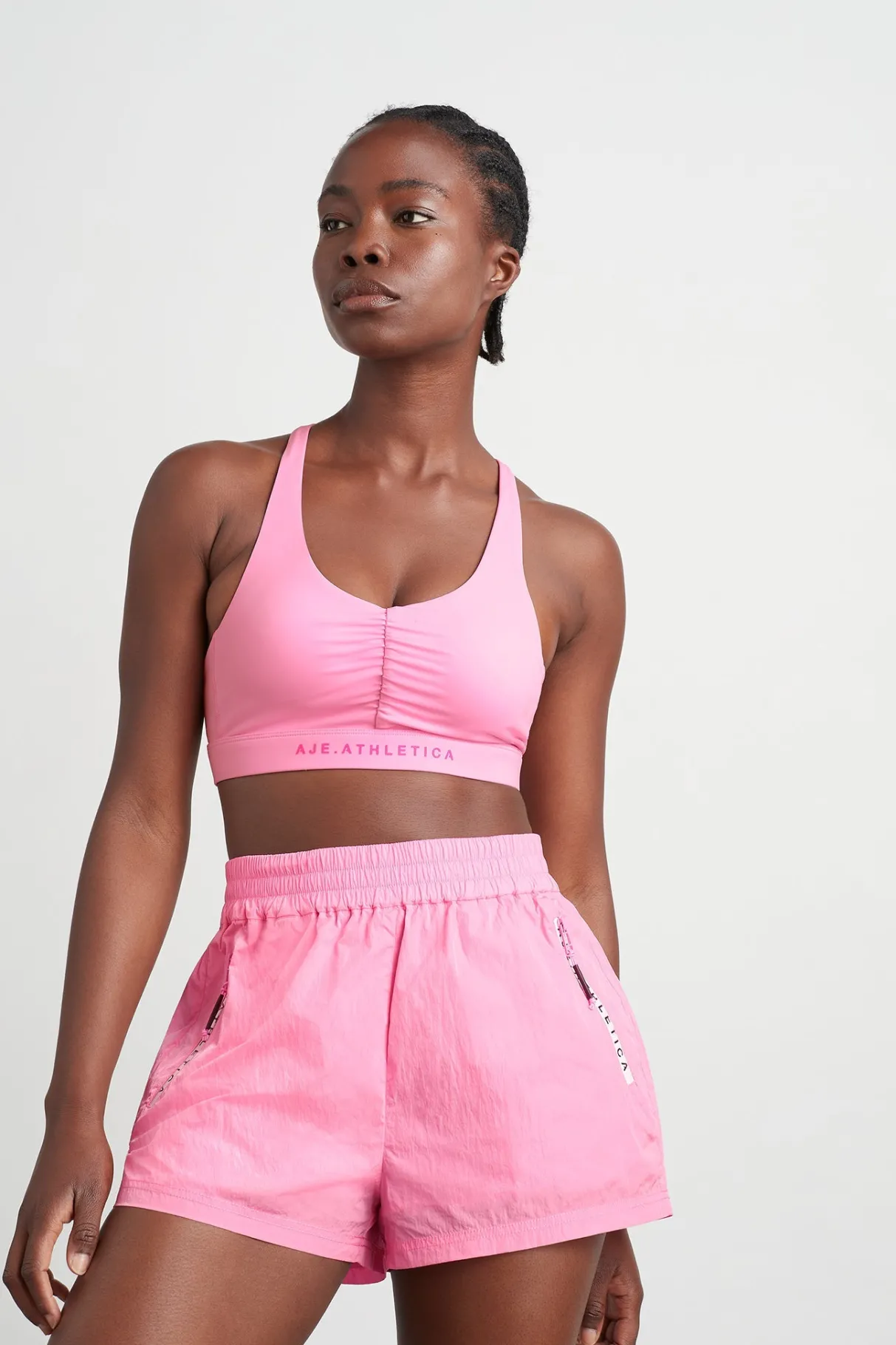 spray_short__4-1.webp Outlet Aje ATHLETICA Spray Short 620 Candy Pink