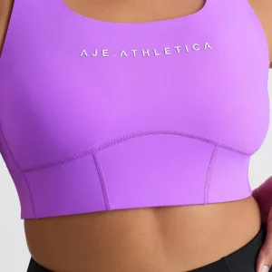 Fashion Aje ATHLETICA Square Neck Bra 347 Ultra Violet