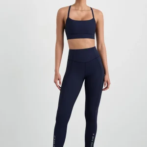 Shop Aje ATHLETICA Square Neck Sports Bra 307 Galaxy Blue