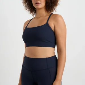 Shop Aje ATHLETICA Square Neck Sports Bra 307 Galaxy Blue