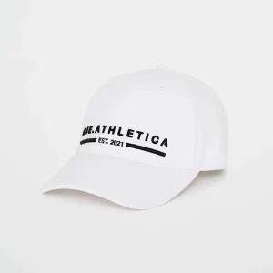 Best Aje ATHLETICA Stacked Logo Cap 901 White/Black Logo