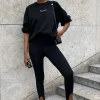 Cheap Aje ATHLETICA Stirrup Leggings 245 Black