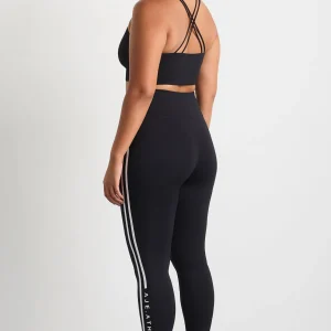 Outlet Aje ATHLETICA Stripe Full Length Legging 232 Black/White