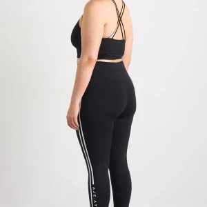Outlet Aje ATHLETICA Stripe Full Length Legging 232 Black/White