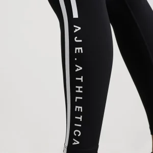 Outlet Aje ATHLETICA Stripe Full Length Legging 232 Black/White