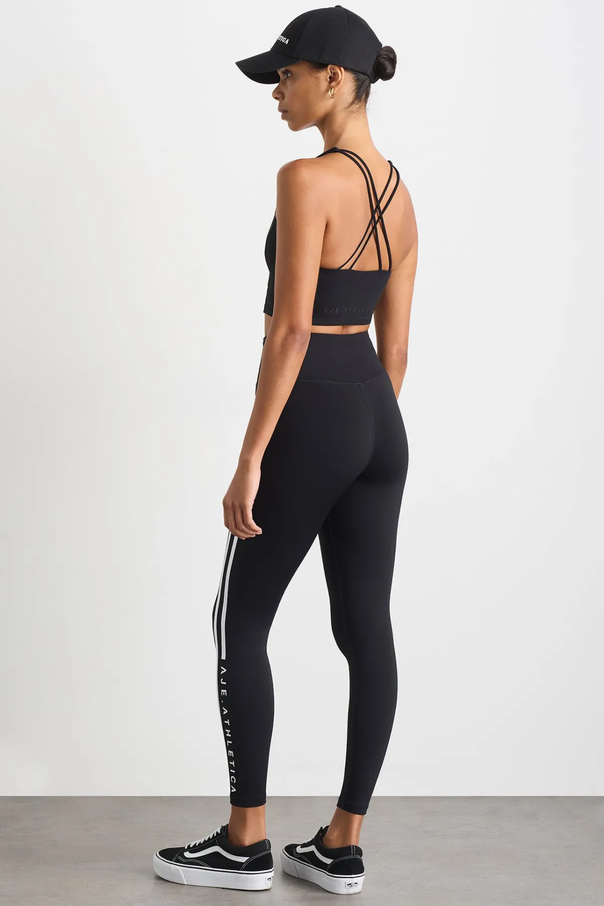 stripe_full_length_legging__4.webp Outlet Aje ATHLETICA Stripe Full Length Legging 232 Black/White