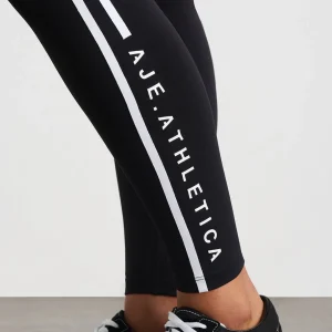 Outlet Aje ATHLETICA Stripe Full Length Legging 232 Black/White