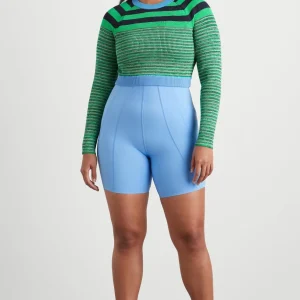 Flash Sale Aje ATHLETICA Striped Knit Jumper 423 Mint Green/Multi