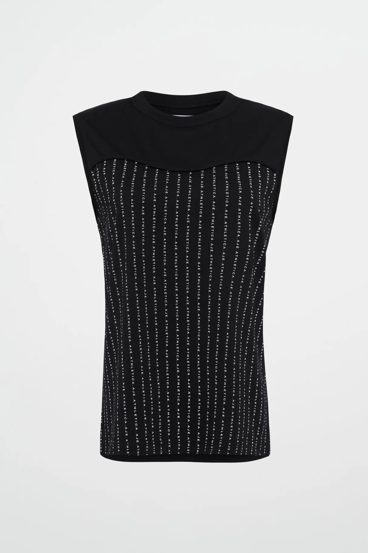 sweetheart_logo_tank__1.webp Best Sale Aje ATHLETICA Sweetheart Logo Tank 101 Black/White