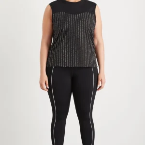Best Sale Aje ATHLETICA Sweetheart Logo Tank 101 Black/White