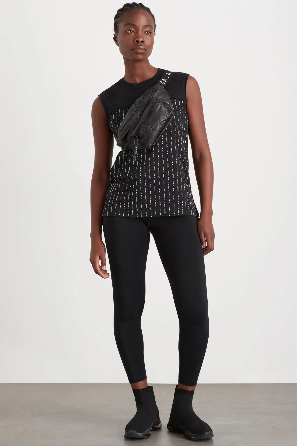 sweetheart_logo_tank__2.webp Best Sale Aje ATHLETICA Sweetheart Logo Tank 101 Black/White