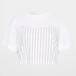 Fashion Aje ATHLETICA Sweetheart Logo T-Shirt 105 White/Black