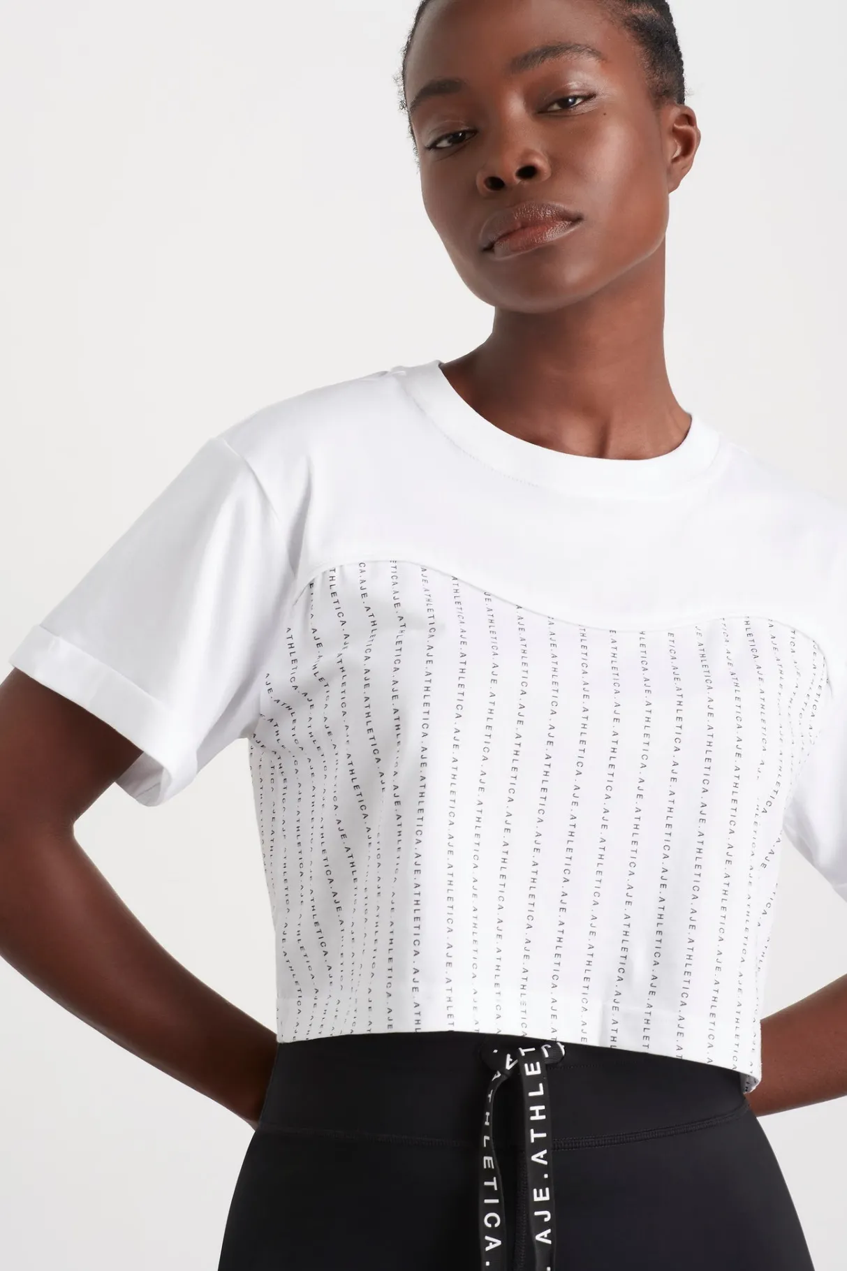 sweetheart_logo_tshirt__4.webp Fashion Aje ATHLETICA Sweetheart Logo T-Shirt 105 White/Black