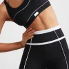 Hot Aje ATHLETICA Sweetheart Piping Bra 330 Black/White