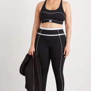Hot Aje ATHLETICA Sweetheart Piping Bra 330 Black/White