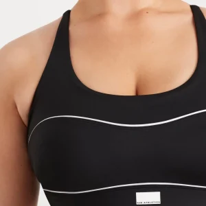 Hot Aje ATHLETICA Sweetheart Piping Bra 330 Black/White