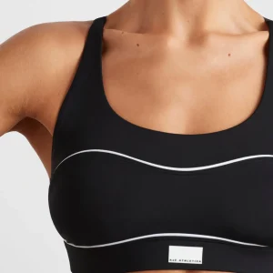Hot Aje ATHLETICA Sweetheart Piping Bra 330 Black/White