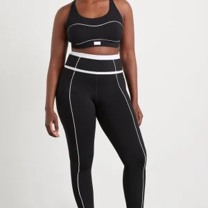 Hot Aje ATHLETICA Sweetheart Piping Bra 330 Black/White