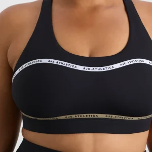 Cheap Aje ATHLETICA Sweetheart Taped Bra 367 Black/Multi