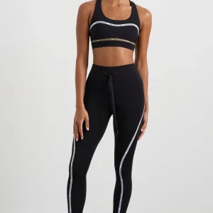 Cheap Aje ATHLETICA Sweetheart Taped Bra 367 Black/Multi