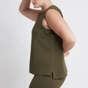 Best Sale Aje ATHLETICA Tank Top 009 Khaki