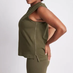 Best Sale Aje ATHLETICA Tank Top 009 Khaki