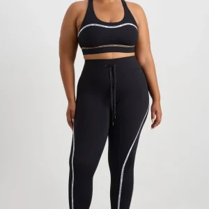 Best Sale Aje ATHLETICA Taped Drawcord 7/8 Legging 238 Black/Multi