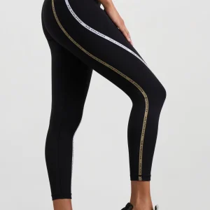 Best Sale Aje ATHLETICA Taped Drawcord 7/8 Legging 238 Black/Multi