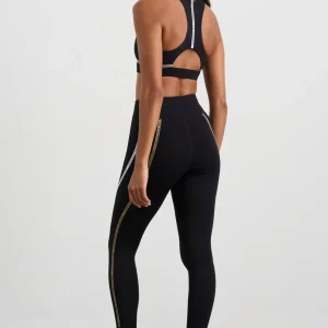 Best Sale Aje ATHLETICA Taped Drawcord 7/8 Legging 238 Black/Multi