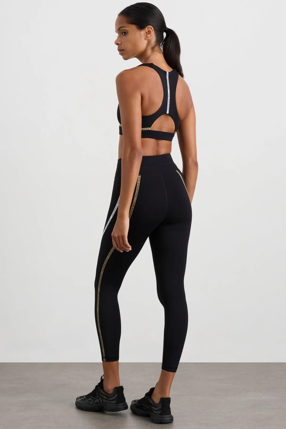 taped_drawcord__legging__5.webp Best Sale Aje ATHLETICA Taped Drawcord 7/8 Legging 238 Black/Multi