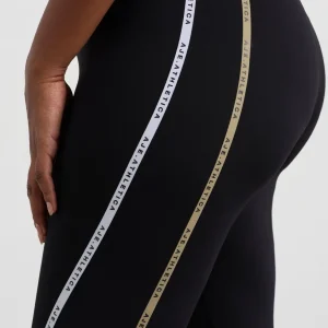 Best Sale Aje ATHLETICA Taped Drawcord 7/8 Legging 238 Black/Multi