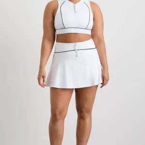 Clearance Aje ATHLETICA Tennis Crop 373 White