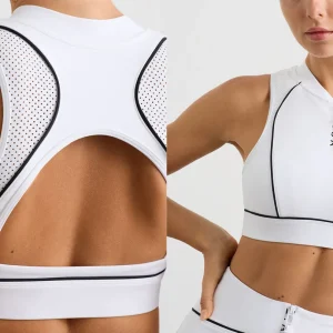 Clearance Aje ATHLETICA Tennis Crop 373 White