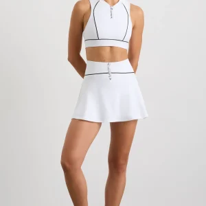 Clearance Aje ATHLETICA Tennis Crop 373 White